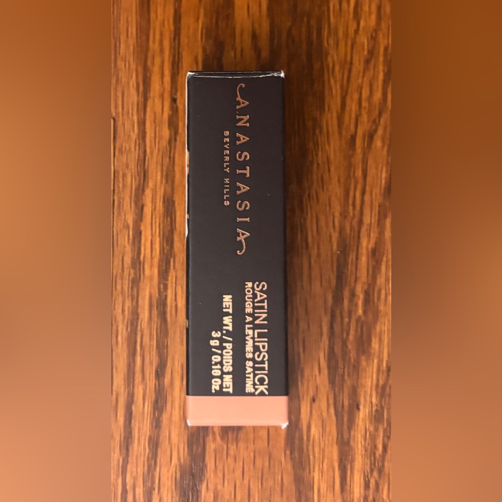 Anastasia Beverly Hills Satin Lipstick Honey Taupe 3g New